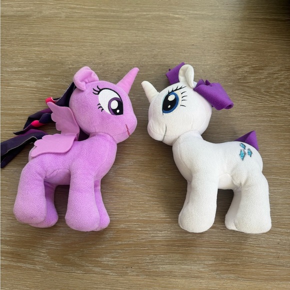 My Little Pony Sparkles & Twilight 10 inch plush toys stuffed animals - Picture 2 of 5